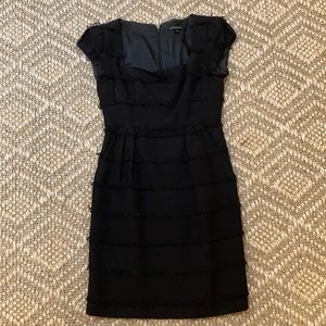 Black fringe Nanette Lepore dress size 2